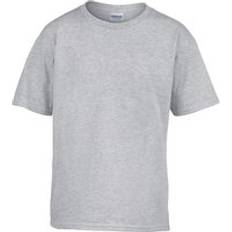 Gildan Softstyle T-Shirt Grey 5-6 Years