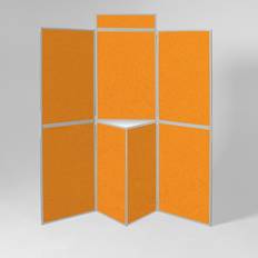 Orange Bulletin Boards Symple Stuff Free-Standing Bulletin Board 200cm H 210cm W