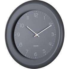 Iron Wall Clocks Karlsson Dual Disc Analog, Eisen Tischuhr Wanduhr