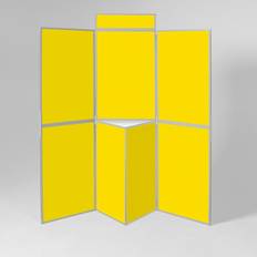 Yellow Bulletin Boards Symple Stuff Free-Standing Bulletin Board 200cm H 210cm W