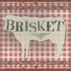 August Grove Gingham BBQ II June Erica Vess Framed Art