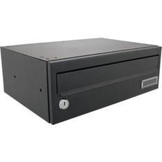 Wharfe Galvanised Steel Lockable Weatherproof Post