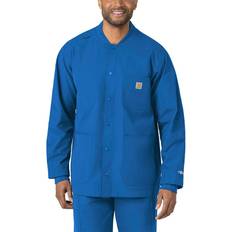 Unisex Work Jackets Carhartt Scrubs C85013 Unisex Force Modern Fit Chore Coat Regular Royal