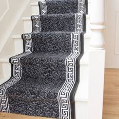 Pamela Dark Grey Cream Rug 60 x 1341 cm