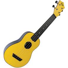 Yellow Ukuleles Flight 4-String Travel Series Soprano Ukulele, Yellow (TUS-35YW)