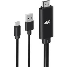 Lux-Case Universal videokabel 1.8m
