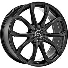 Car Rims MSW OZ 48 gloss black full polished 9.5Jx21 5x130 ET55