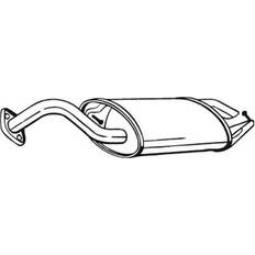 Abgassysteme Bosal 228-073 Endschalldämpfer