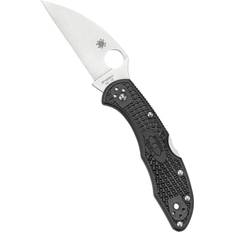 Handverktyg Spyderco Delica Lockback Black Fickkniv