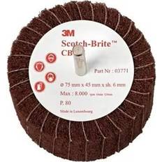 Scotch-Brite Tilbehør til elværktøj Scotch-Brite Slibevifte CB-ZS 100x45mm k180