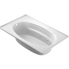 Whirlpool Bathtubs Jacuzzi J4T7242 WLE 1HX 72" Signature Drop In Bathtub