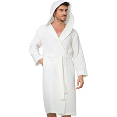 Sleepwear Alwyn Home Men's Waffle W Piping Lightweight Full Length Ultra Soft Spa Sleepwear Bathrobe Waffle Weave s- Multi Color