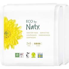 Naty Compostable Sanitary Pads Super Absorbency Travel Pack Pads