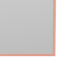 Pink Wall Mirrors Montana Furniture Square 69.6x69.6 cm Wall Mirror 138x69.6cm