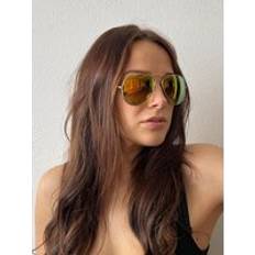 SVNX Metal Frame Aviator Mirrored Lense