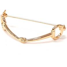 Goud Bits Equetech Snaffle Stock Pin Gold