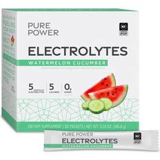 Dr. Mercola Pure Power Electrolytes NSF for Sport Watermelon Cucumber Packets