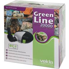 Vert Bassins de jardin Velda Pompe De Bassin Green Line 20000 200 Watt max 7.0 m