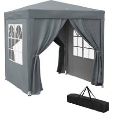 Gazebo 2x2 OutSunny 2mx2m Pop Up Gazebo Party Tent Canopy Marquee