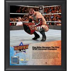 Fanatics Authentic Finn Bálor 2016 SummerSlam Collage with of Match-Used Canvas Limited Edition 199 Framed Art