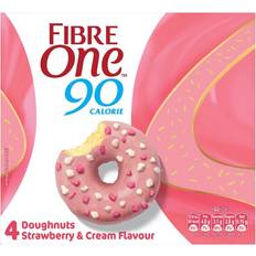 Fibre One 90 Calorie Doughnuts Strawberry & Cream