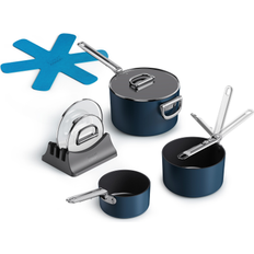 Hanging loops Cookware Sets Joseph Joseph Space Non-Stick 3 Piece Saucepan Cookware Set with lid