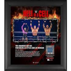 Fanatics Authentic Judgment Day 15'' Hell Cell 2022 Collage with of Match-Used Edition Framed Art