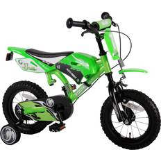 Volare Biciclette Volare Motorbike 12"- Green Kids Bike