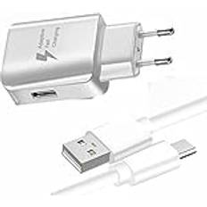PH26 Pack Laddare Kabel för Samsung Galaxy A54 5G Snabbladdare Ultrakraftig och snabb NY GENERATION 3A med USB-Typ C-KABEL