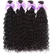 Laritaiya Brazilian Virgin Hair Bundles Water Wave Human Hair Bundles 16 18