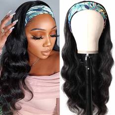 Body Wave Headband 20 Inch Wig