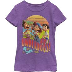 Fifth Sun Girl Luca Go Underdogs Graphic Tee Purple Berry