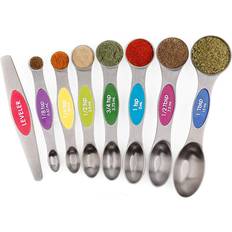 Steel Measuring Cups Magnetic Spoons Set