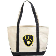 Logo Brands Milwaukee Brewers Canvas Tote Bag