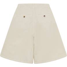 Hvite Shorts Woodbird Bri Paper Shorts Off White