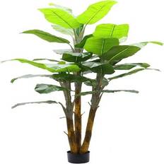 Artificial Plants 7-Foot Luxurious Banana Tree with Leaves