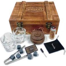 Wood Bar Sets Gift Smoker Old