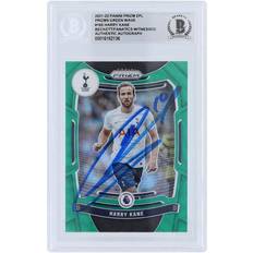 Tottenham Hotspur FC Sports Fan Products Panini America Harry Kane Tottenham Hotspur Autographed 2021-22 Prizm EPL Green Wave Prizms #165 Beckett Fanatics Witnessed Authenticated Card