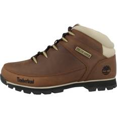 Timberland euro sprint Timberland Euro Sprint Læderstøvler Med Snørebånd - Mørkebrune