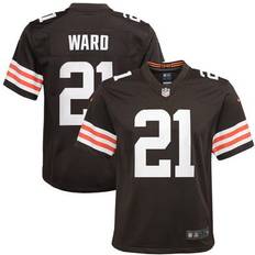 Nike Youth Denzel Ward Brown Cleveland Browns Game Jersey