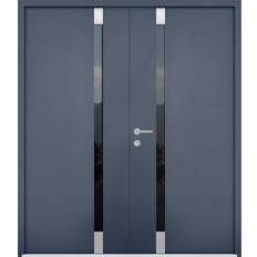 R External Door VDomDoors 6777 72 Tinted Front with Hardware External Door R (x82.7")