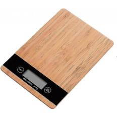 Kitchen Scales HKHBJS Bamboo Hold 5kg Electronic Digital Kit