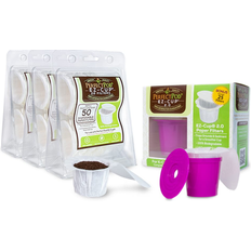 Pink Coffee Filters Perfect Pod EZ-Cup 2.0 Cup Starter Kit