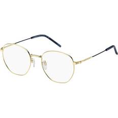 Tommy Hilfiger TH 2114/F Asian Fit J5G Gold Size Free Lenses HSA/FSA Insurance Blue Light Block Available