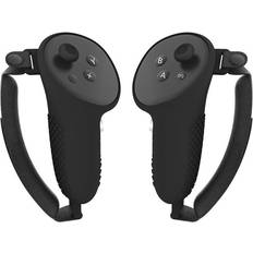 VR - Virtual Reality MTK Quest 3 Kontroll Skydd Silikonfodral med handrem Svart