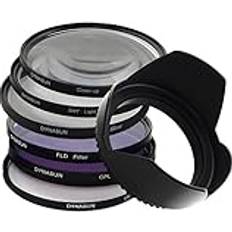 DynaSun C-PL CPL 62mm Polfilter UV Filter Skylight 62 mm Sternfilter Nahlinsen FLD Gegenlichtblende