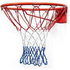 Basketball Nets EastPoint Sports Athletic Heavy Duty Basketball Net Professional Quality Nylon Red White and Blue