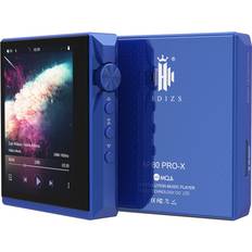 Hidizs AP80 PRO-X Portable Balanced Lossless MQA Bluetooth Music Player with Dual ESS9219C DAC Chips and Supports MQA 8X/LDAC/apt-X/AAC/USB DAC/DSD256/HiBy Link Audio Wireless DAP Blue