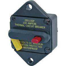 ‎Blue Sea Systems Automatsäkring Blue Circuit Breaker 285 Panel Mount 100 A M6 48 V DC