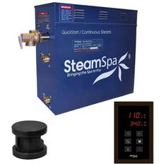 Sauna Heaters SteamSpa Oasis 7.5kW QuickStart Bath Generator Package in Polished Oil Rubbed Bronze